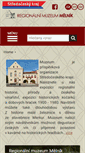 Mobile Screenshot of muzeum-melnik.cz